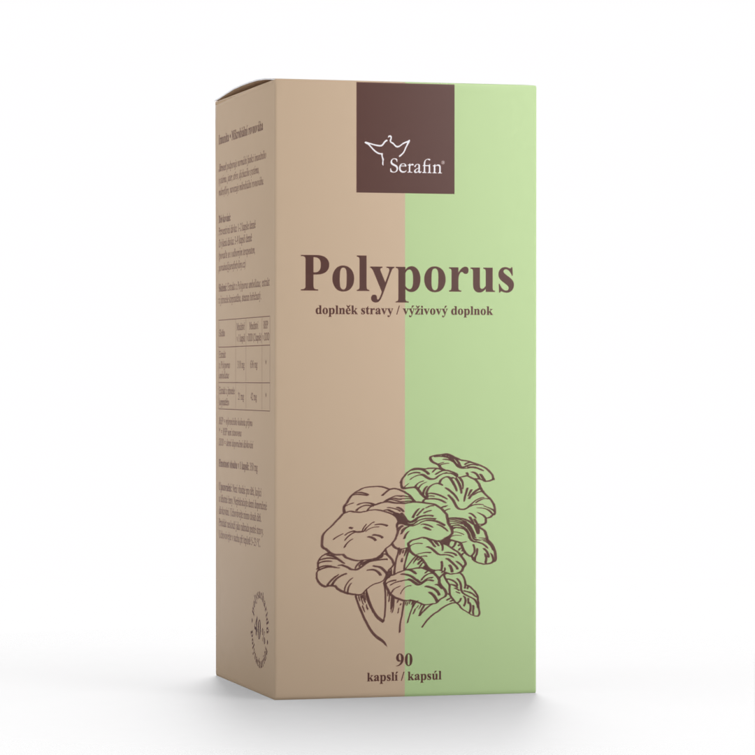 Polyporus - prírodné kapsuly | Serafin byliny