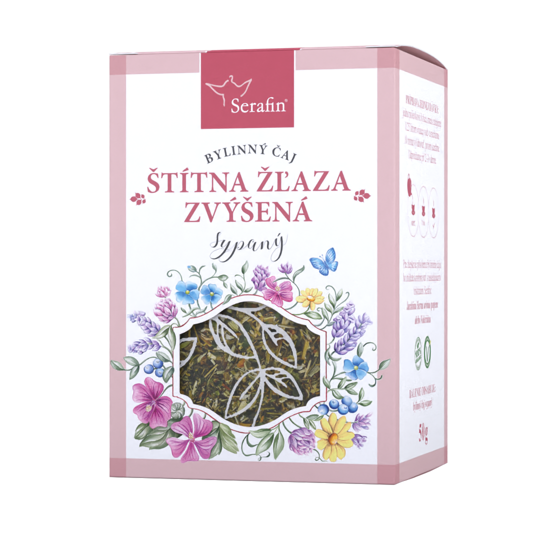 Štítna žľaza zvýšená – sypaný čaj | Serafin byliny