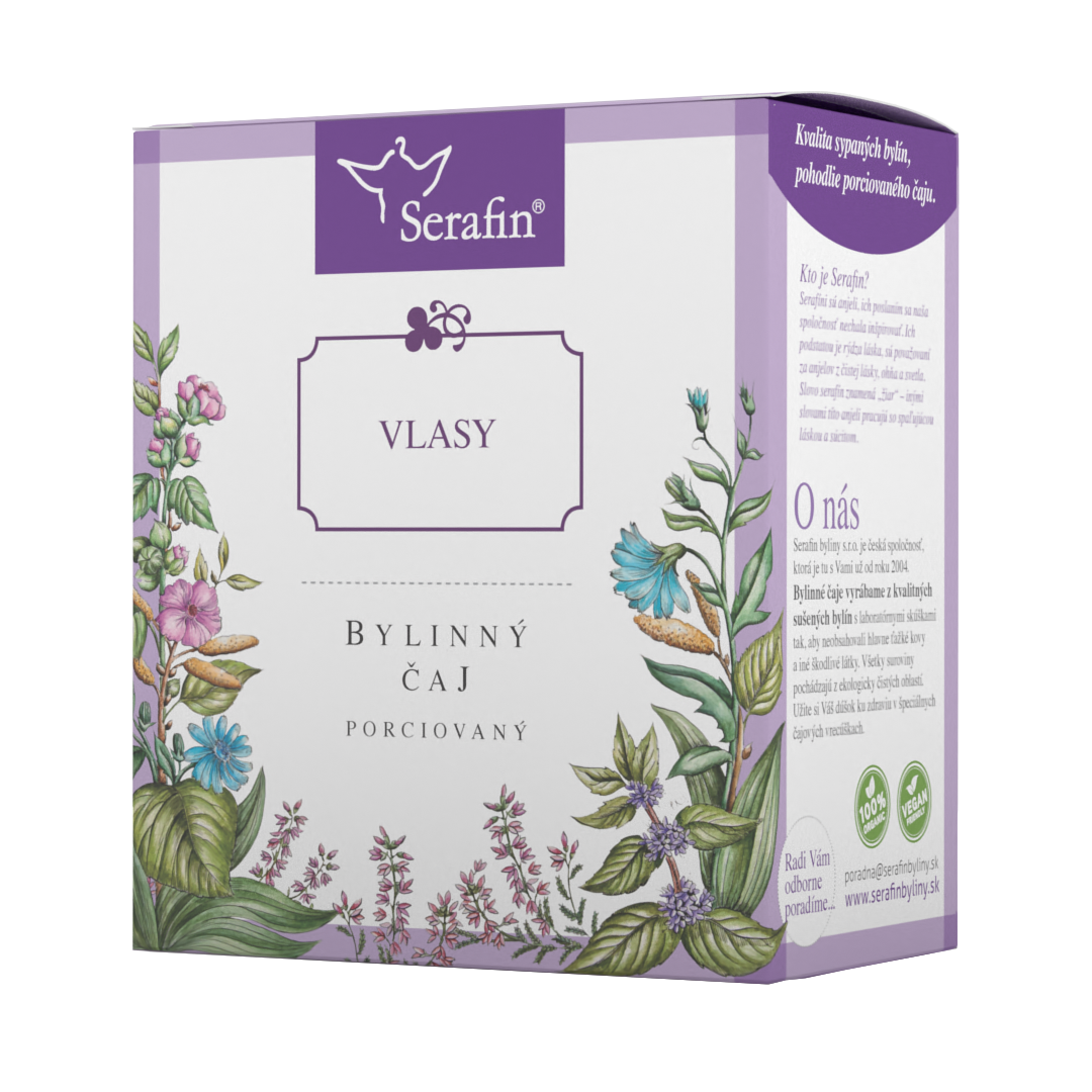 Vlasy – porciovaný čaj | Serafin byliny