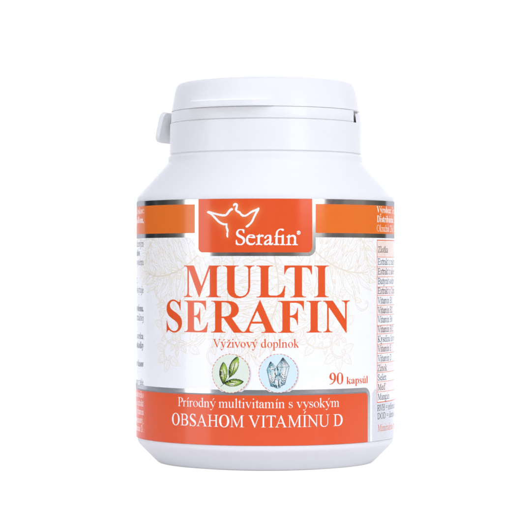 Multiserafin s vitamínom D - prírodné kapsuly | Serafin byliny