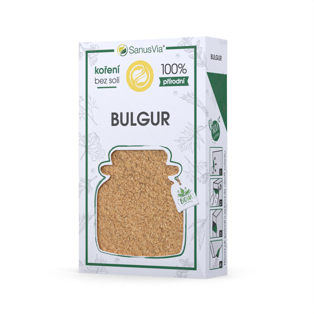 Bulgur, bio korenie bez soli 43g | Serafin byliny