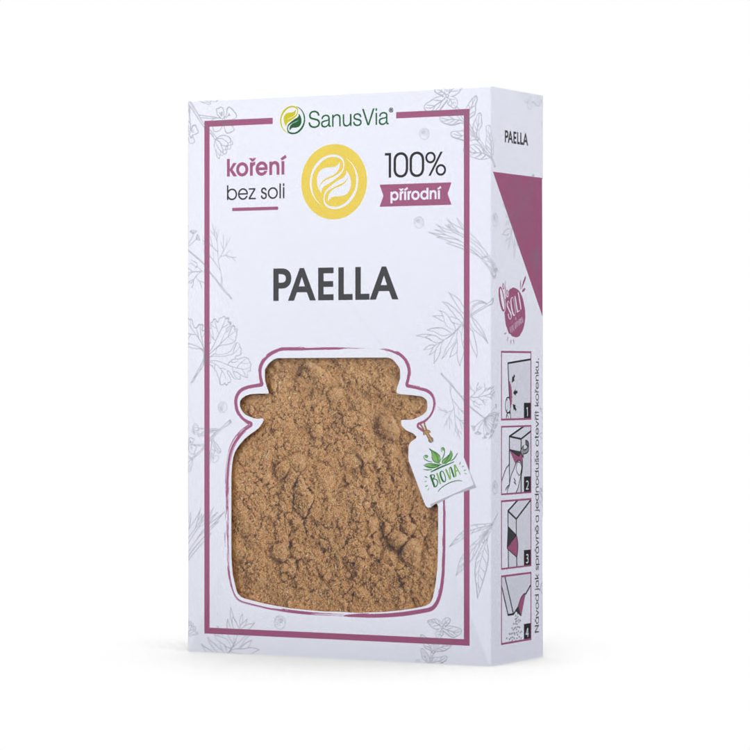 Paella, bio korenie bez soli 45g | Serafin byliny
