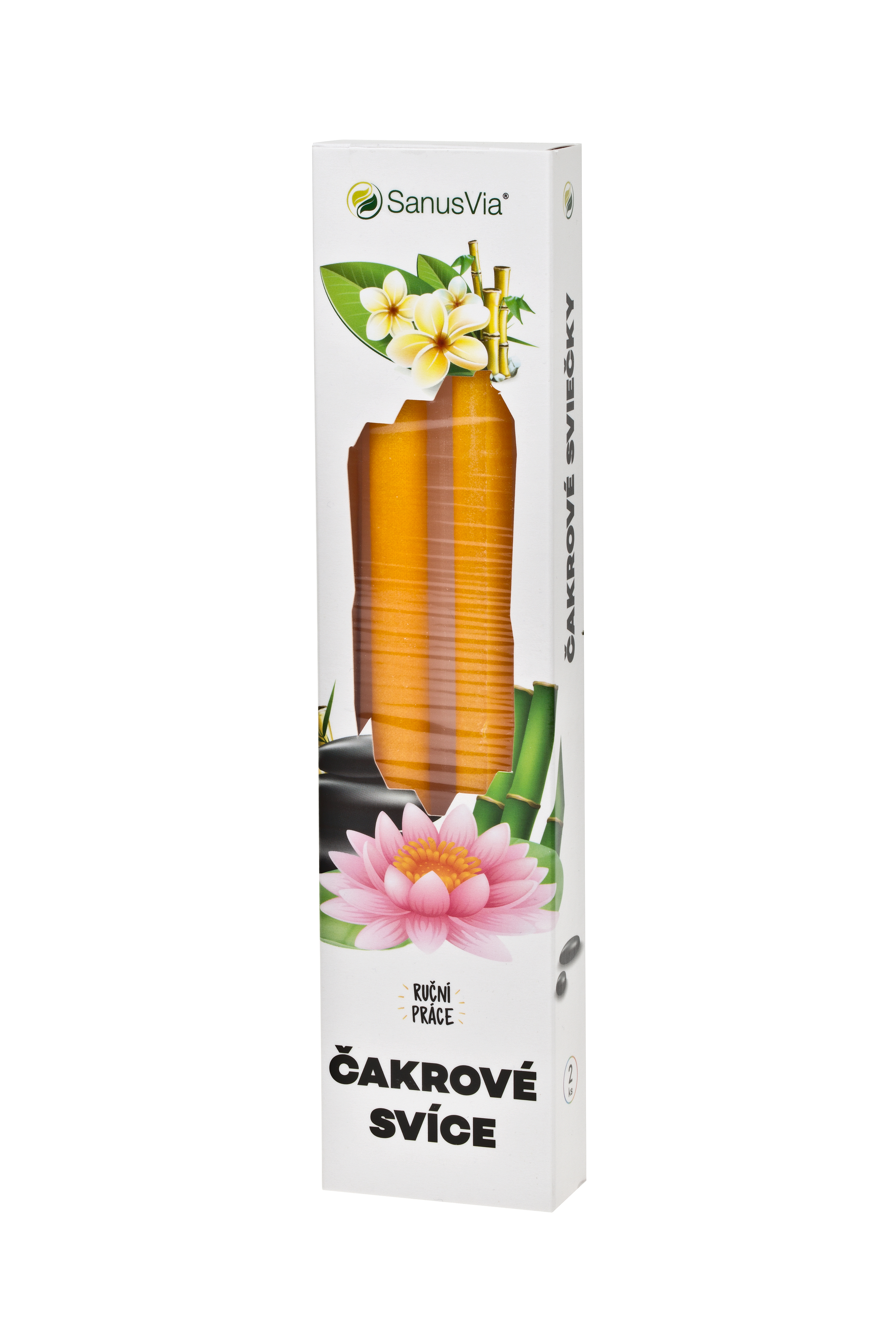 Čakrové sviečky - 3.čakra žltá 13mm | Serafin byliny