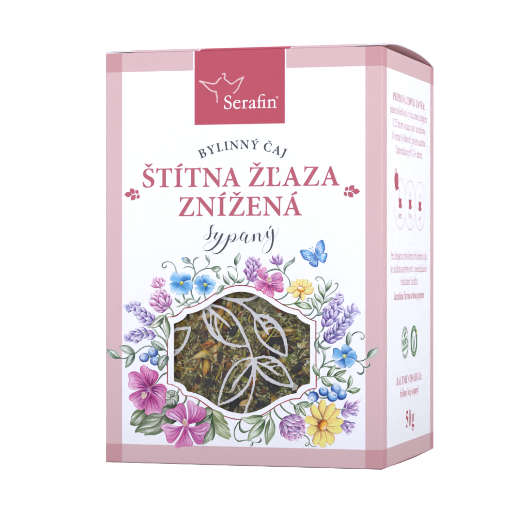Štítna žľaza znížená – sypaný čaj | Serafin byliny