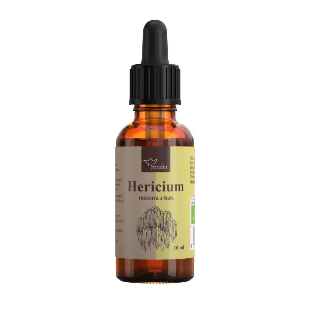 Hericium BIO - tinktúra z huby | Serafin byliny