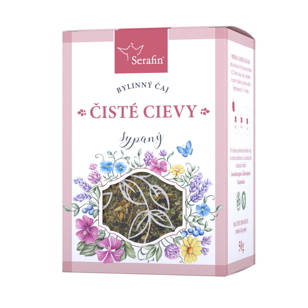 Čisté cievy - bylinný čaj | Serafin byliny