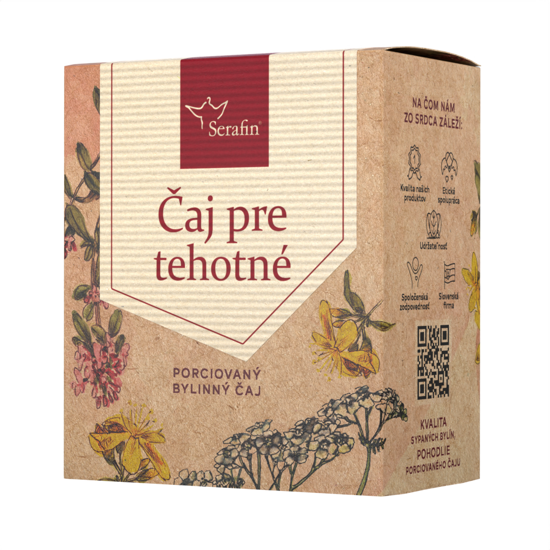 Čaj pre tehotné - porciovaný čaj | Serafin byliny